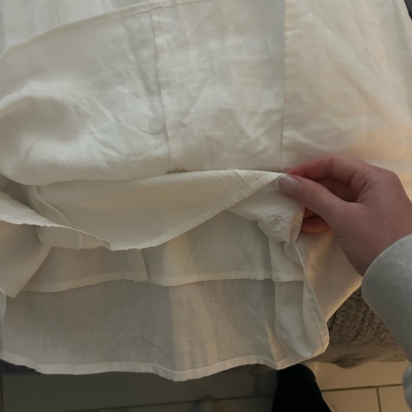 Reformation- White Sleeveless Shift Dress - Clean Minimal Style - Picture 7 of 7